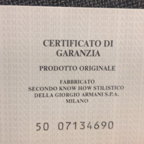 Vintage Giorgio Armani Le Collezioni Suit, 34R, never worn or tailored - Picture 4 of 10